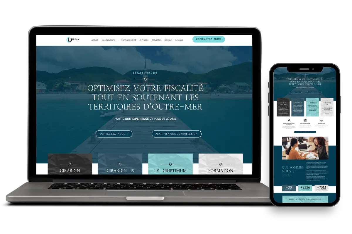 Réalisation site web 3